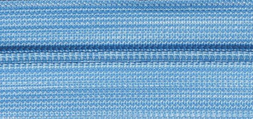  Молния спиральная(Витая) Т4 20 см №331 голуб, ( уп.100 шт.)  ТриКатушки