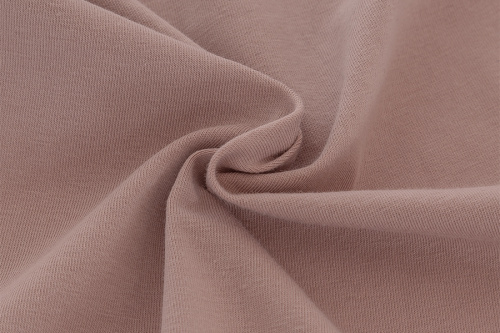  Ткань Кулирная гладь г/к с/л, 170гр.кв.м, 92% Хб + 8% лайкра, пенье, цв. Пыльный беж IS  ТриКатушки