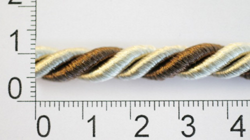  А-06-Н10 (шнур витой 06мм цв.беж./кор.) уп.25м  ТриКатушки