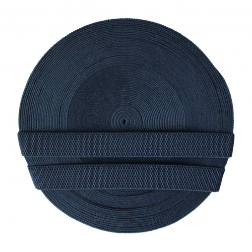  Резинка 74588 EkoflexТканая 25мм Support (25м) арт.53 т.син №26  ТриКатушки