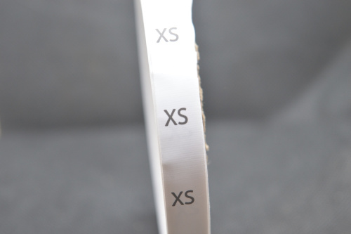  Размерник цв. белый XS (рул. 1000шт.)  ТриКатушки