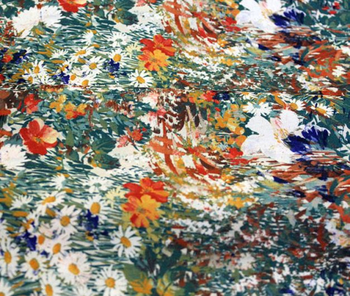  Ткань габардин принт арт.1010 цв.102  ТриКатушки