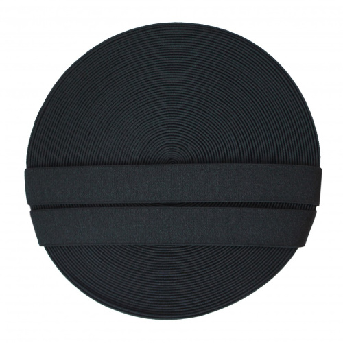  Резинка 32541 EkoflexТканая 30мм п/а (25м) цв. черный  ТриКатушки