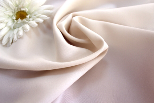  Ткань Габардин стрейч арт.1000 ,ш.150см., 270 гр/мп., №002 цв.крем  ТриКатушки