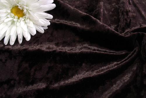  Ткань 3002 Бархат стрейч крэш, ш.160см, цв. 901  ТриКатушки