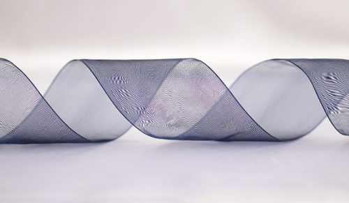  1066 Лента органза 12мм (намотка 50 ярдов = 45 метров)  ТриКатушки