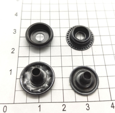  Кнопка 15мм №61 сталь цв. Оксид  (уп 720шт) Tals(Турция)  ТриКатушки