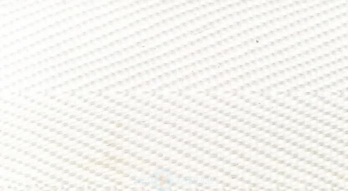  Стропа текстильная 22мм ЁЛОЧКА цв. 101 белый (рул. 50м, кор. 1000м)  ТриКатушки