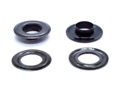  Люверсы №26 12мм сталь Оксид (уп 50 шт) "Proknopka"  ТриКатушки