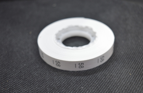  Размерник цв. белый 58 (рул. 1000шт.)  ТриКатушки