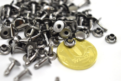  НЕРЖ. Хольнитены 7*7 черный никель (упак.50 шт.) "Proknopka"  ТриКатушки