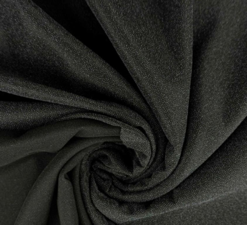  Дублерин клеевой М-46 текстурированный 46 г/м2 (150см/100м) черный  ТриКатушки