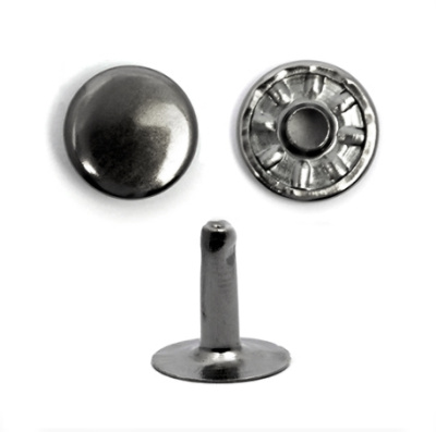  Хольнитены 11 мм №123 черный никель (уп.50шт.) "Proknopka"  ТриКатушки