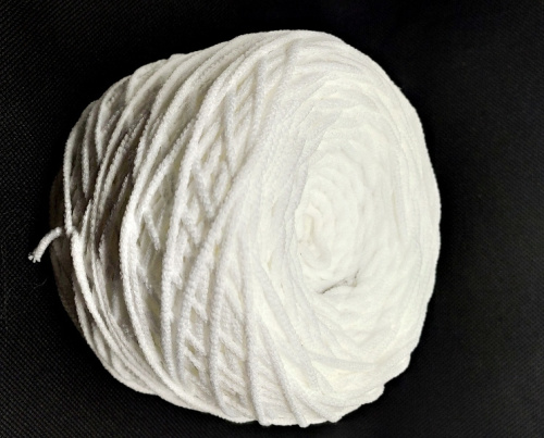  Резинка для масок Presmak 2,5мм белая (уп.100 метров)  ТриКатушки