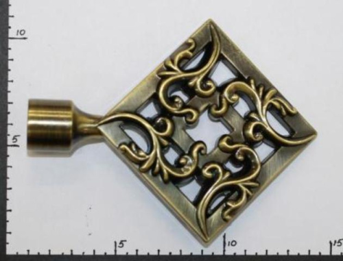  0019-015-FZ Фиал (завершающее украшение) 19мм  ТриКатушки