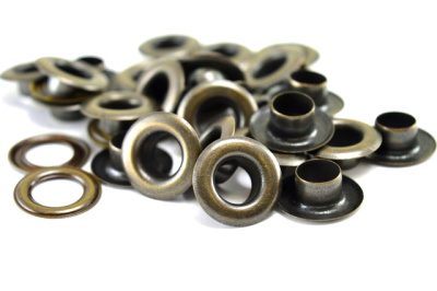  Люверсы №240 9мм сталь Антик (уп 1000шт) Tals(Турция)  ТриКатушки