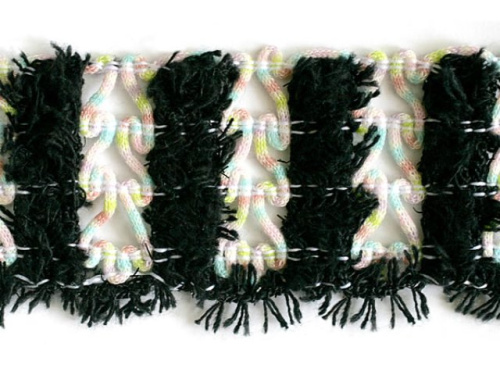  606- 9KJ тесьма декоративная ширина 40мм (упаковка 20 ярдов = 18,3 метра)  ТриКатушки