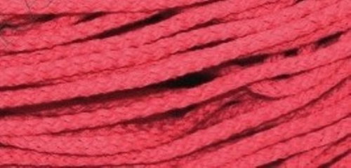  Шнур хлопчатобумажный круглый 5 мм(уп.100 м.) цв. №2020к Ярко розовый  ТриКатушки