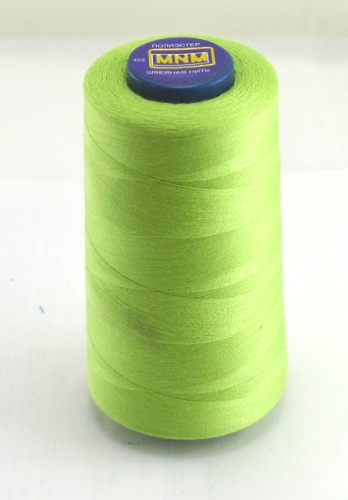 1225 Швейные нитки 40/2 (≈4500 ярд) цв. Салатовый  ТриКатушки