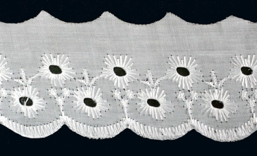  2185 цв.белый Шитье 2" 50мм (упаковка 15 ярдов = 13,7 метра)  ТриКатушки