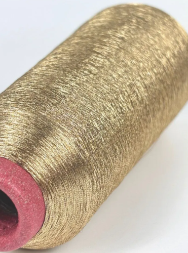  Нить металлизированная Euron MR 120 5000м (под золото №326)  ТриКатушки