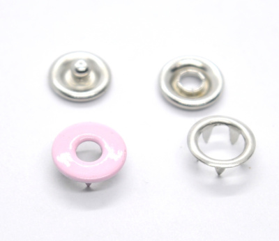  Кнопка трикотажная (бублик) 9,5 мм, цв.133 Св.Розовый (уп.20 шт.) ProKnopka  ТриКатушки