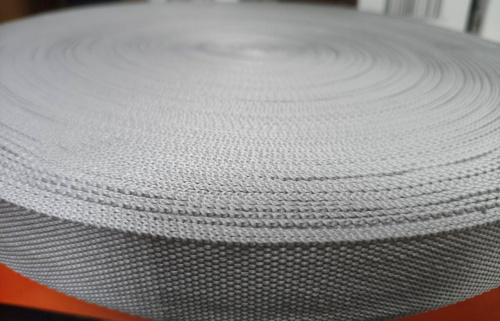  Стропа текстильная 30мм 14г/м цв .Серый №701 (310) (уп100м) Россия  ТриКатушки