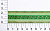 Лента подарочная арт.С3488Г17 рис.8255 ширина 25мм (упаковка 25 метров) цв.зеленый