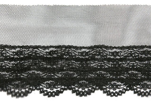  508 черный РЮШИ ширина 70мм (намотка 50 ярдов = 46 метров)  ТриКатушки