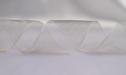  1060 Лента органза 50мм (намотка 50 ярдов = 45 метров)  ТриКатушки