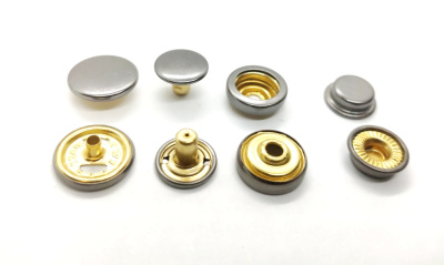  Кнопка нержавеющая DELTA 15х15 мм № 502 цв.Черный никель (уп.10шт) ProKnopka  ТриКатушки