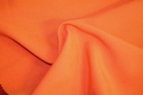  Габардин, 270г/мп, 100%-ПЭ, ш. 150см, 171461 (-421) морковный  ТриКатушки
