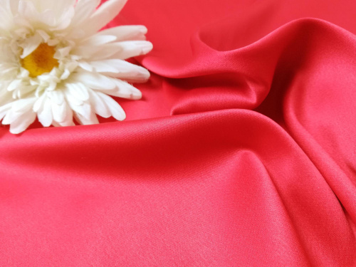  Ткань 2125 Атлас Стрейч Русский (пр-во Китай), цв. 101  ТриКатушки