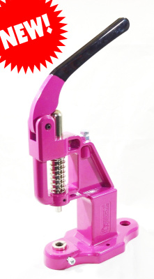 Пресс PRESMAK ТЕР-2 (T-101) NEW для установки фурнитуры универсальный цв.РОЗОВЫЙ