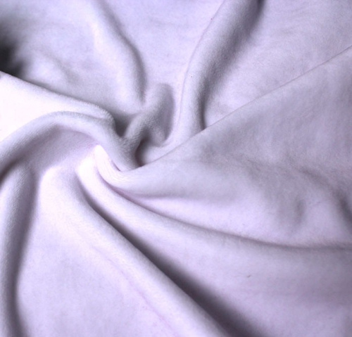  Бархат-велюр стрейч арт.3019 цв.000 белый  ТриКатушки