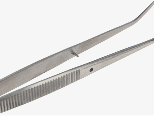  Пинцет загнутый (ребристый) ТWЕ6 Jack  ТриКатушки