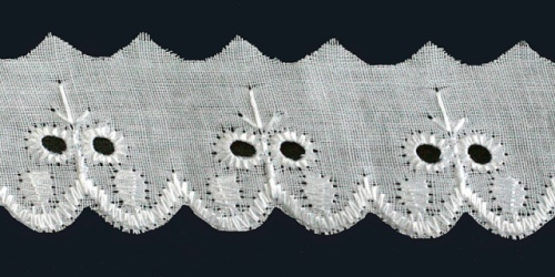  1095 цв.белый Шитье 1" 25мм (упаковка 15 ярдов = 13,7 метра)  ТриКатушки