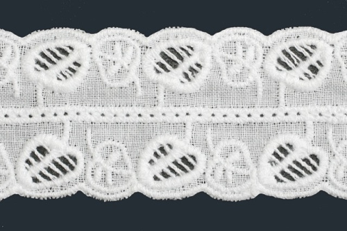  2006 белый Шитье 100% ХБ 35мм (намотка 15 ярдов = 13,7 метра)  ТриКатушки