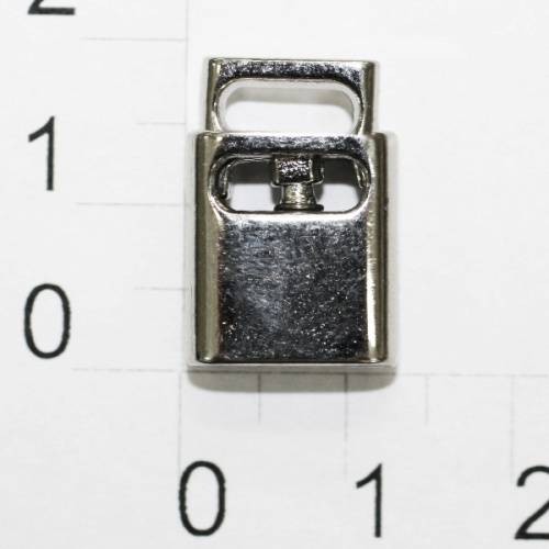  Фиксатор "Н" №9 металл никель (упаковка 100 штук)  ТриКатушки