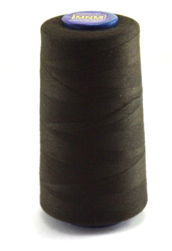  1398 Швейные нитки 40/2 (≈4500 ярд) цв. Темно-коричневый  ТриКатушки