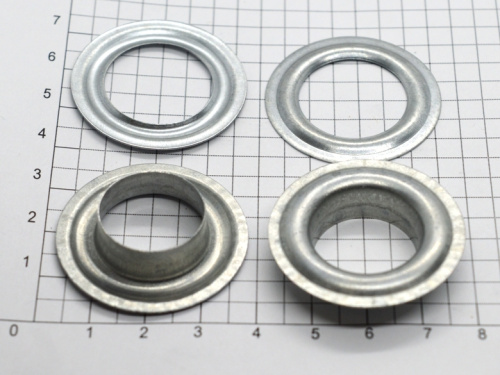  Люверсы 20 мм оцинкованные (уп.1000 шт)  ТриКатушки