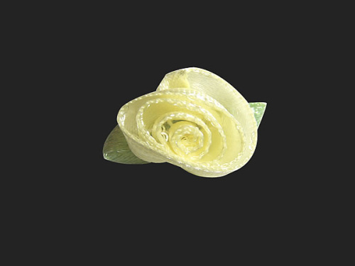  029 F пришивной элемент (упаковка 100 штук) желтый  ТриКатушки