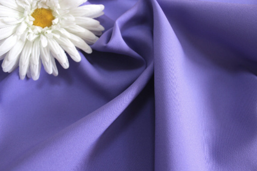  Ткань Габардин стрейч арт.1000 ,ш.150см., 270 гр/мп., №301 цв. сирень  ТриКатушки