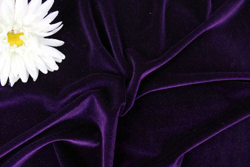  Ткань 3005 Бархат стрейч, ш.150см., №303  ТриКатушки