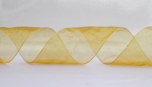  1053 Лента органза 25мм (намотка 50 ярдов = 45 метров)  ТриКатушки