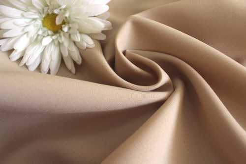  Ткань Габардин стрейч  FUHUA ,ш.150см., 270 гр/мп., №504 цв. песочный (НА ОТРЕЗ от 1 метра )  ТриКатушки