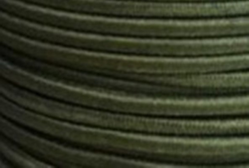  Резинка шляпная 2мм цв. 327 хаки (100м)  ТриКатушки