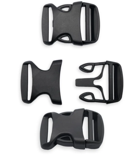  Фастекс (защелка-трезубец)  Ф-30/6 (30 мм) цв.Черный (уп.10/100 шт)  ТриКатушки