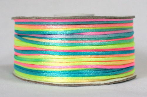  радуга Шнур МН 2мм "круглый" (упаковка 50 метров)  ТриКатушки