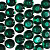 Стразы термоклеевые SS-16, D=3,6-3,9мм (упаковка 1440 штук) цв.9012 EMERALD